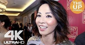Jing Lusi at Crazy Rich Asians premiere interview
