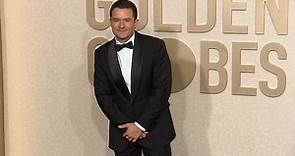 Orlando Bloom looks dapper at the Golden Globes 2024 red carpet