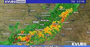LIVE: Weather radar as cold front moves into Central Texas | KVUE