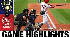 Harrison Bader leads Cardinals to playoff spot | Brewers-Cardinals Game Highlights 9/27/20
