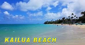Kailua Beach Virtual Tour | Kailua, Oahu 🌴 Hawaii 4K Beach