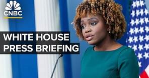 White House press secretary Karine Jean-Pierre holds a briefing with reporters — 4/15/2024
