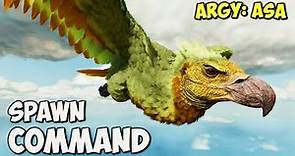 Argentavis ARK Survival Ascended Spawn COMMAND | How To Summon ARGENTAVIS Ark ASA Code