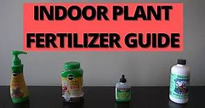 Best fertilizer for indoor plants
