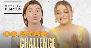 Joey King & Joel Courtney Play The Co-Star Challenge | The Kissing Booth 3 | Netflix