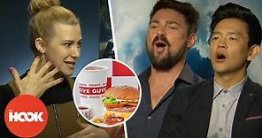 Karl Urban & John Cho Discover What Five Guys Is | @TheHookOfficial