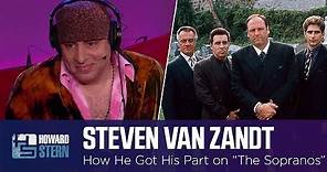 How Steven Van Zandt Got His Role on “The Sopranos” (2007)
