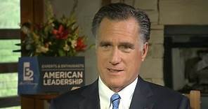 Mitt Romney full CNN interview (part 1)