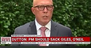Peter Dutton - We need a stronger Prime Minister than this.