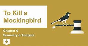 To Kill a Mockingbird | Chapter 9 Summary & Analysis | Harper Lee