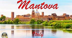 Mantua - Italy | Walking Tour From the Lake to Te Palace | 4K - [UHD]