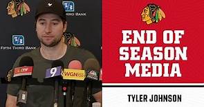 Tyler Johnson End of Season Media | Chicago Blackhawks
