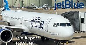 Trip Report | jetBlue - A321LR - Economy | London (LGW) - New York (JFK)