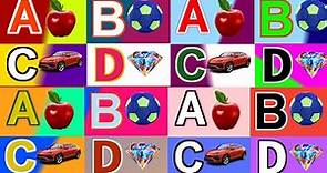 A For Apple B For Ball A To Z Alphabet (Abcd)