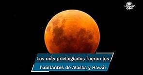 Así se vio el eclipse lunar en América Latina
