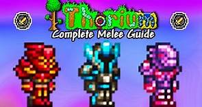 COMPLETE Thorium Melee Progression Guide (Terraria 1.4)