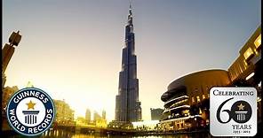 Burj Khalifa - World's Tallest Building - Guinness World Records