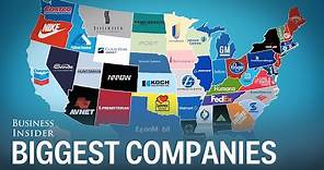 The largest company in every state
