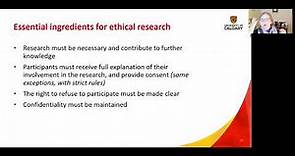 Ethics in Nursing and Healthcare Research, Part 3: How to conduct ethical research