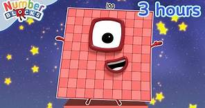 🔢✨ Big Numbers Extravaganza! | 3 Hours of Numberblocks Full Episodes | Learn to Count | Numberblocks