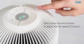 Clair Air Purifier - How to Use