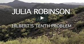 Julia Robinson and Hilbert's Tenth Problem (for Individual Purchase)