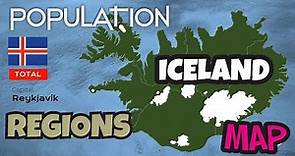 Iceland Map, Regions and Population