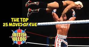 The Top 25 moves of The British Bulldog
