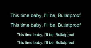La Roux - Bulletproof Lyrics