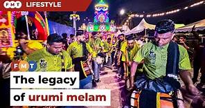 The urumi melam drums of Thaipusam in Malaysia