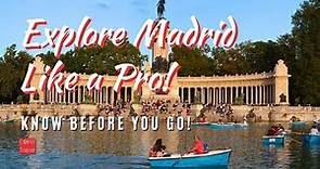15 Things to KNOW BEFORE YOU GO Madrid Spain 🇪🇸 | 2024 Madrid Travel Guide