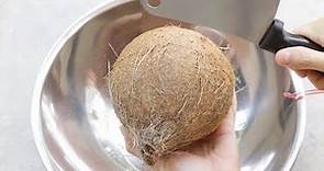 【椰子怎麼打開】開椰子最輕鬆的方法