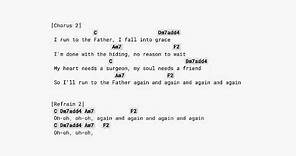Run To The Father - CHORDS/NO CAPO - My heart needs a surgeon
