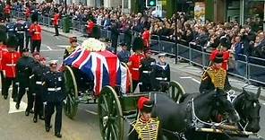 Thatcher: el adiós definitivo al gran personaje político de Gran Bretaña tras Churchill