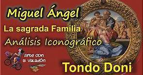 "La sagrada Familia" #MiguelAngelBuonarotti Su única pintura en madera. #TondoDoni #renacimiento