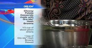 Cheesy Potato Casserole made with Ore-Ida® Hash Browns