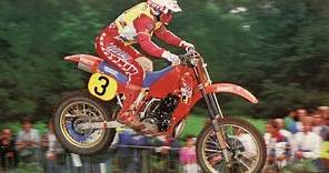 Eric Geboers. Wereldkampioen Motorcross 1990