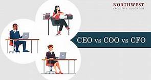 CEO vs COO vs CFO - Roles, Responsibilities and Salary
