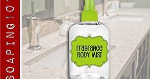 DIY Body Mist {fragrance body spray}