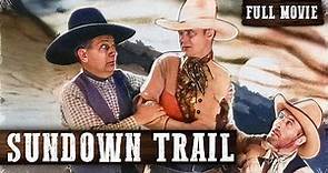 SUNDOWN TRAIL | Tom Keene | Full Western Movie | English | Free Wild West Movie