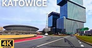 City Driving 4K: Katowice Poland 2024