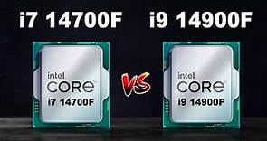 Intel Core i7-14700F vs Intel Core i9-14900F Performance Comparison