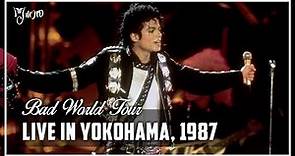 LIVE IN YOKOHAMA, 1987 - Bad World Tour (Full Concert) [60FPS] | Michael Jackson