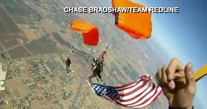 Sky Diver Survives Fall Without Parachute: Caught on Tape - 8,000 Foot, 30-MPH Drop