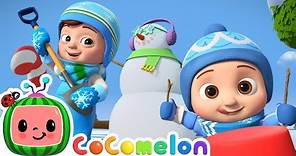 Winter Time is Here | CoComelon Nursery Rhymes & Kids Songs #AD