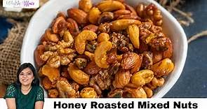 Healthy Honey Roasted Mixed Nuts Recipe