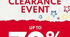SUMMER CLEARANCE EVENT ⭐