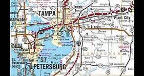 map of Tampa Florida
