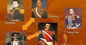 Gobierno de Felipe santiago salaverry 1835/ 1836 y Guerra de salaverry y santa Cruz