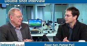 Double Shot Interview with Roger Kerr, Partner PwC